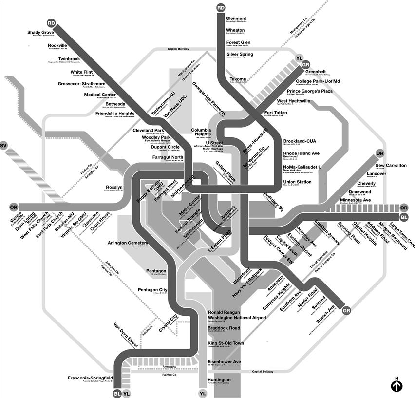 Daily Metrorail Ridership by