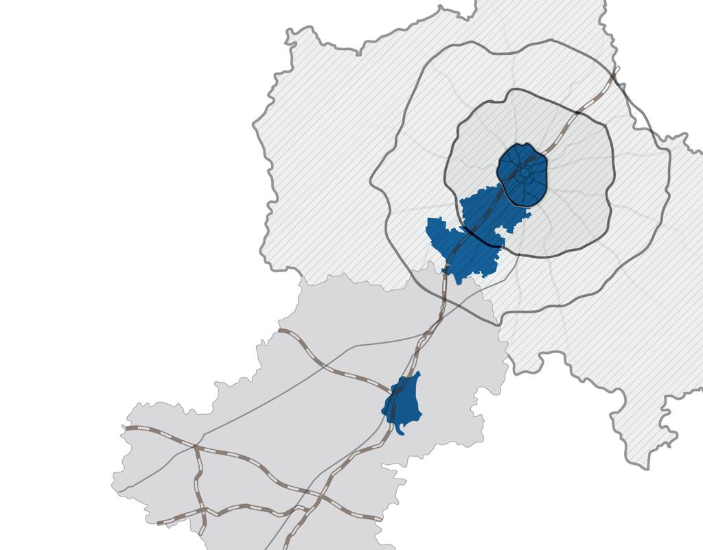 Location within the largest sales market А-108 SVO in Russia Distance from Kaluga to Moscow (The Moscow Automobile Ring Road-MKAD) ЦКАД VKO МКАД Moscow DME 165 km Distance from the Kaluga Region