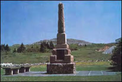John Guy Monument at Cupids (C. Coish) The community of Brigus is near Cupids. Brigus's links to the seal hunt go back at least two centuries.