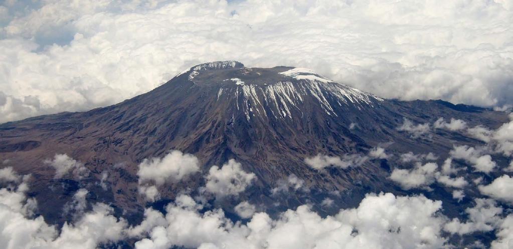 Kibo has recently been discovered to be dormant, whereas the others are extinct. Uhuru Peak is the highest summit on Kibo s crater.
