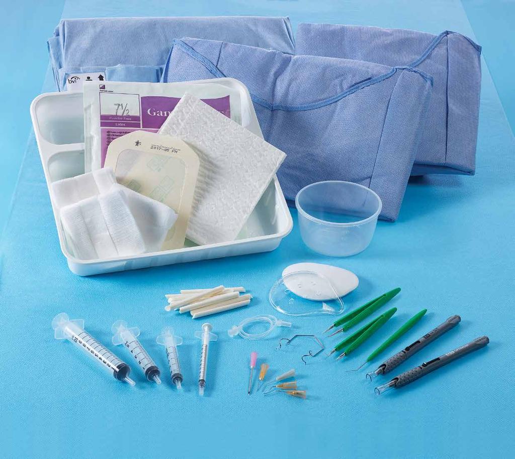 Custom Procedure Packs Designed for Convenience and Efficiency Depending on your needs, BVI can provide you with the following kits configured to your exact