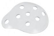 Eye Shields Visitec Eye Shields Eye Shield (Left/Right) White lightweight plastic eye shield with ventilation holes.