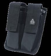 6" Very Sturdy Dual Magazine Pouch with ALICE Clips, Easy to Attach to Any Belt Either Vertically or Horizontally Hook-and-loop Closure
