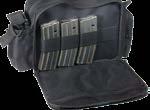 Zippered End Pockets, Side Pockets with Hook-and-loop Closure,