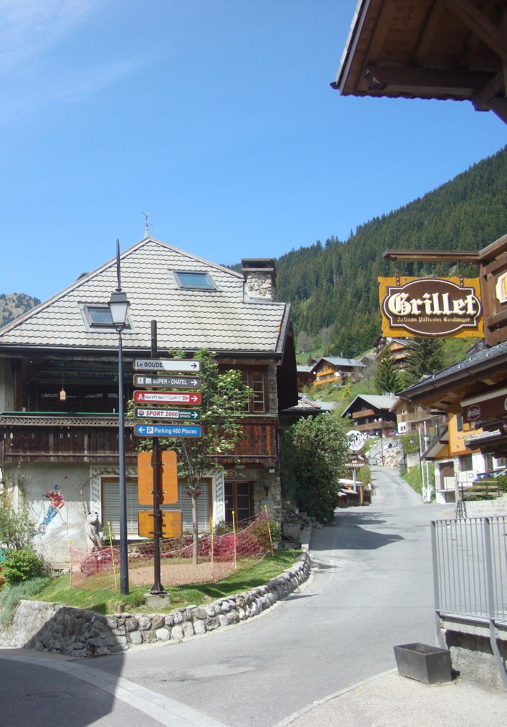 Chatel Pretty and rustic alpine village Recently received great improvements to its infrastructure with new lifts