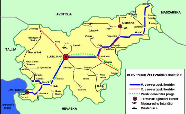 Slovenske železnice d.o.o. opravljajo naloge upravljavca javne železniške infrastrukture, objavljajo Program omrežja Republike Slovenije, ki je pripravljen v skladu z Zakonom o železniškem prometu,