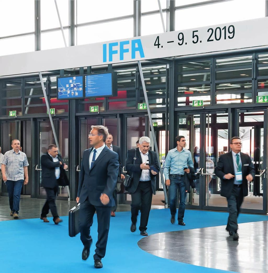 IFFA the world s leading trade fair: State-of-the-art technology. Save the date: 4 to 9 May 2019.