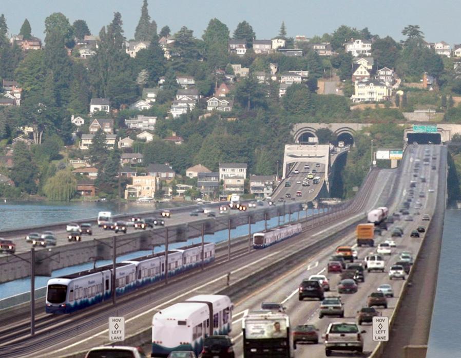 Interstate 90 and Mercer Island Mobility