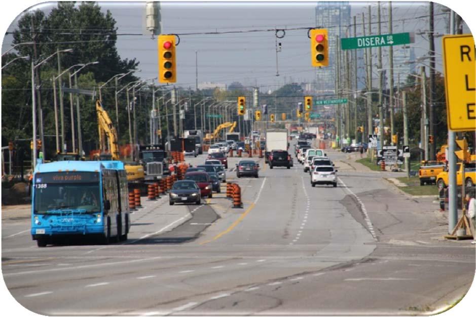 Construction update >> Bathurst & Centre Excellent progress this year on Bathurst & Centre and Highway 7 > New water main and gas main