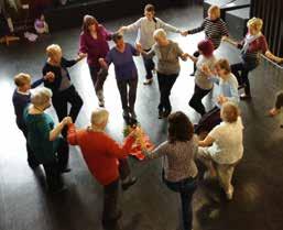 Circle dances can be energetic and lively or gentle and reflective.
