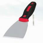 Putty Knives and Scrapers Patented Color-Coding Handle Technology* The ProGrip2 line uses a patented color-coded handle system to identify blade flexibility: Stiff, Flex, Full Flex.