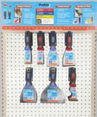 Assortments The practical way to display and sell many of the most popular tools in the Warner line. progrip2 assortments All three assortments come with 24" full-color header and hooks. Item Pack No.