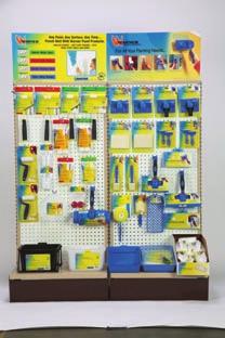 10 Paint Applicator assortments 2', 4' and 6' Paint Applicator assortments contain a full-color header and hooks. Item Pack No. Description Qty.