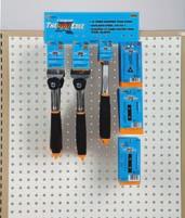 Heel Bracket Kit for #10231, #10230, #10229 EZ-Stride Stilts, #10240 2 carbide 100X assortments Both assortments come with 12" header and hooks. Includes three of each item. Item Pack No.