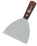 Rosewood Series - Full flex 635 4" Broad Knife, Full Flex Labeled 2 5 636 5" Broad Knife, Full Flex Labeled
