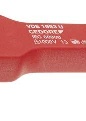 Only tools and safety equipment marked with the double triangle or bell 1000 V symbol (refer to BGV A3) must be used.