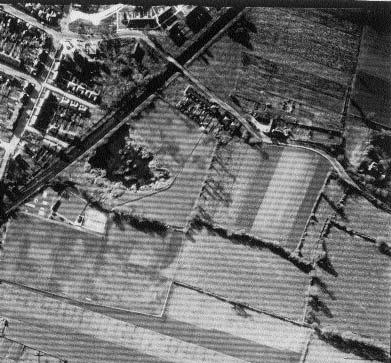 Possible ring ditch SITE Semi- circular cropmarks SSE 03/50 Land adjacent to North Shoebury Road,