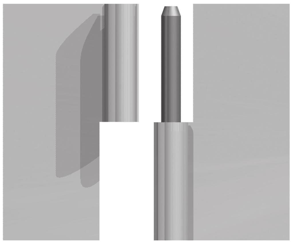 Butt Hinges Available in a wide range of sizes Available in plain steel, stainless steel, and aluminum. Available with or without holes.
