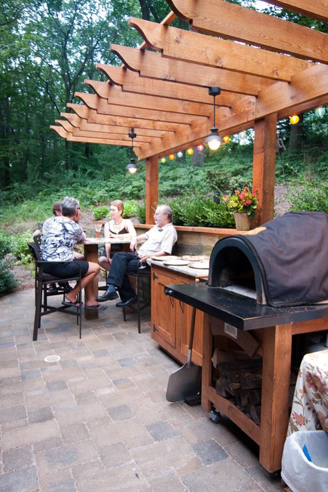 Create your own outdoor kitchen.
