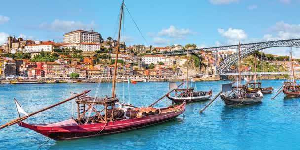 European Coastal Civilizations April 30 to May 9, 2018 Lisbon pre-cruise and london post-cruise options oporto, portugal From the old-world sophistication of Portugal and the artistic riches of Spain