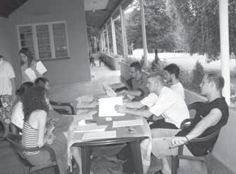 Дебатни клуб Летњи дебатни камп ове године је одржан у Боговађи, недалеко од Љига, у периоду од 9. до 15. јула. Учесници кампа били су смештени у одмаралишту Црвеног крста.
