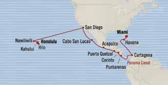 SOUTH PACIFIC & AUSTRALIA Tropical Artistry HONOLULU to MIAMI 24 days Mar 29, 2018 REGATTA 2 for 1 CRUISE S limited-time iclusive package icludes: Airfare* & Ulimited Iteret plus choose oe: FREE - 8