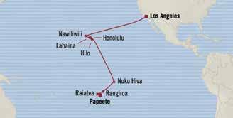 SOUTH PACIFIC & AUSTRALIA Stars of the Pacific PAPEETE to LOS ANGELES 18 days May 28, 2018 INSIGNIA 2 for 1 CRUISE S limited-time iclusive package icludes: Airfare* & Ulimited Iteret plus choose oe: