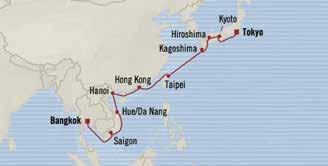 ASIA & AFRICA Homage to the Oriet TOKYO to BANGKOK 18 days Mar 24, 2018 NAUTICA 2 for 1 CRUISE S limited-time iclusive package icludes: Airfare* & Ulimited Iteret plus choose oe: FREE - 8 Shore