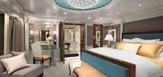 Suites & Staterooms MARINA REGATTA, INSIGNIA & NAUTICA Ower s Suite SUITES OS Ower s Suite With rich furishigs from the Ralph Laure Home Collectio, each Ower s Suite measures more tha 2,000 square