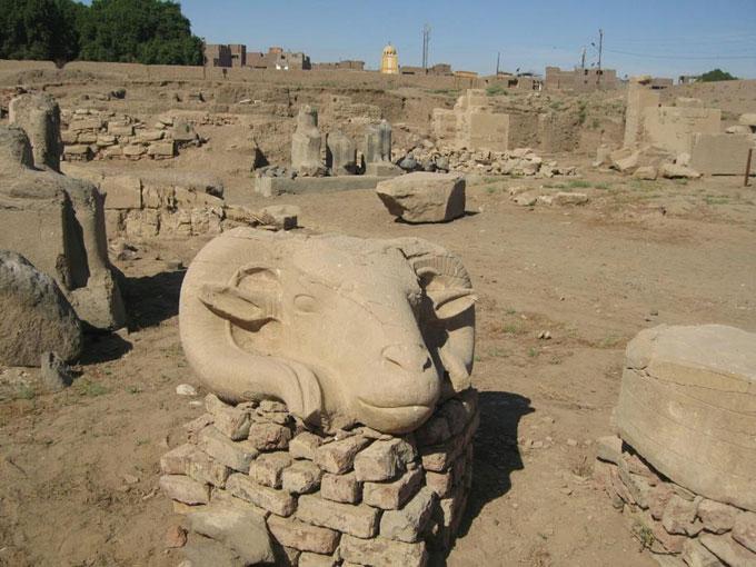 The Sphinxes Avenue Excavations to