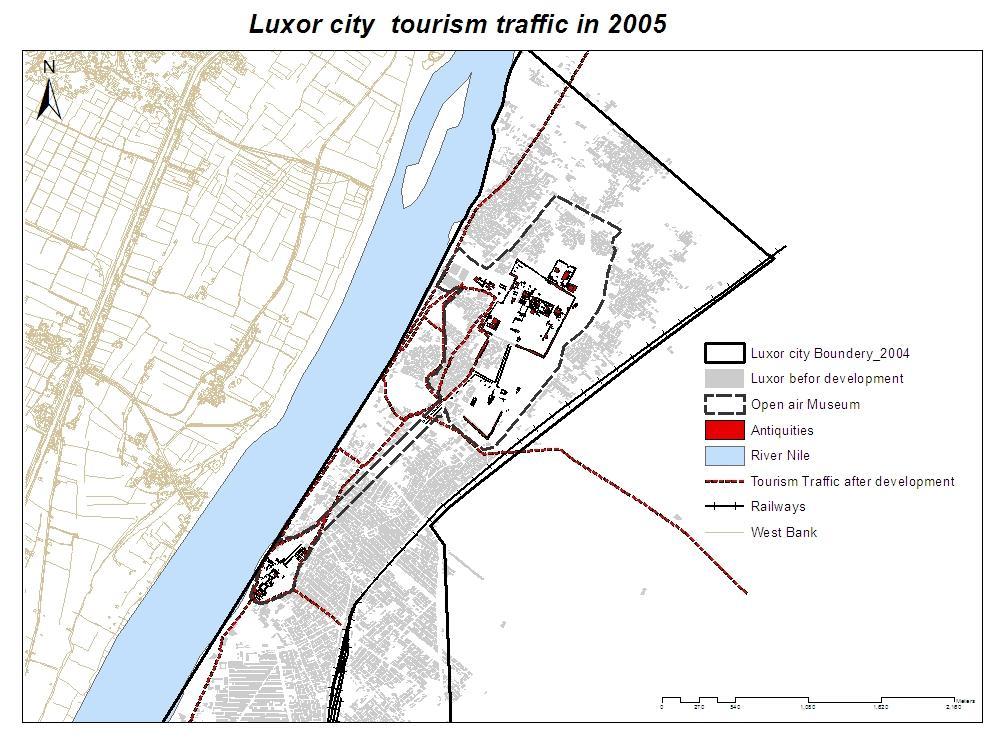 Figure 5-28: Tourism traffic after
