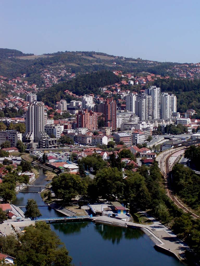 5. City of Uzice - about Old historical city placed at one of the oldest trading routes in Europe Close to the borders with Bosnia and Herzegovina and Montenegro Large potential in various industries