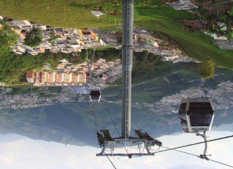 CABLE CAR- MANIZALES, COLOMBIA While other cable car systems have focuseddasd on connecting informal settlements with the formal city.