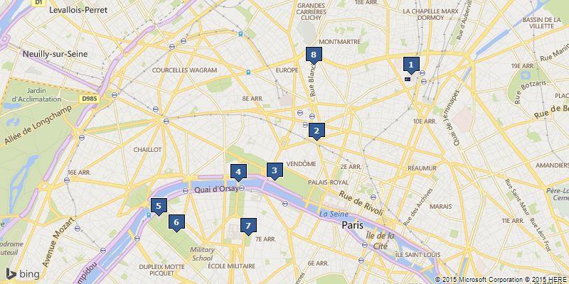 My Top Museums - Paris Itinerary (3 Days) Day 1, Thu Aug 20 2015 Hour Where Recommended Visit Time 1. 10:00 gare 15 mins 2. 10:40 Palais Garnier Opera House 30 mins 3.