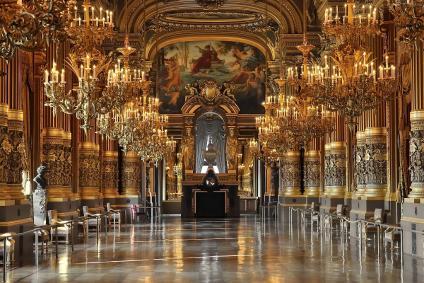 Visit Time: 30 mins The Palais Garnier National Opera House was constructed from 1957 to 1874 and designed by Charles Garnier.