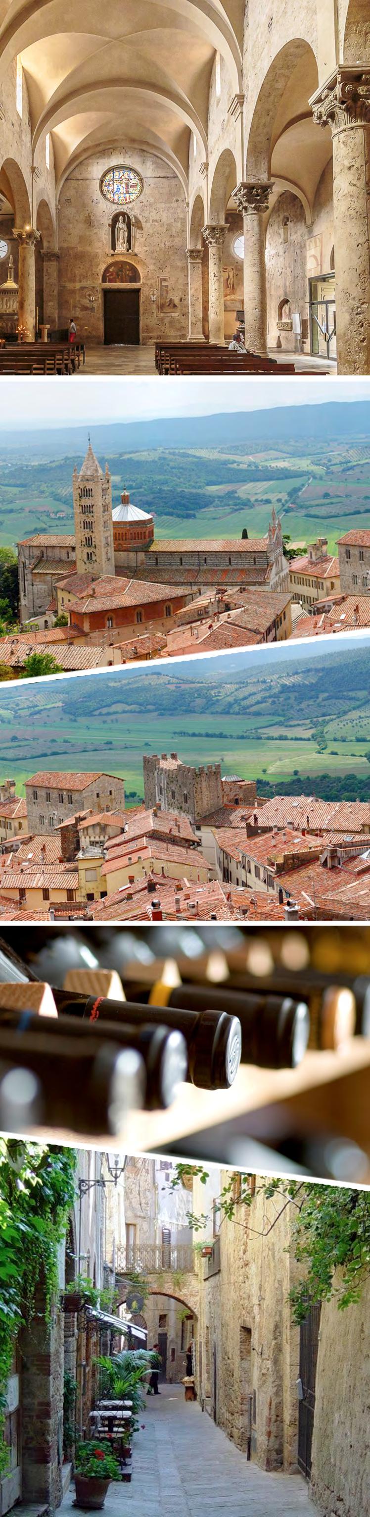 FLAVOURS & CULTURE Massa Marittima The tradition of good taste and flavor is born in beautiful places: discover it means crossing vineyards and beautiful scenery, along the charming streets, linger