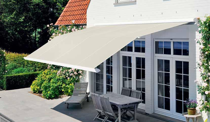 B-29 Double pitch double pitch 5-15 8 DOUBLE PITCH The awning B-29 with double pitch arms has been designed to overcome low