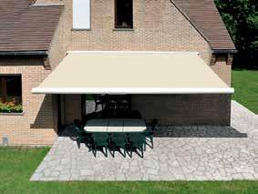 awning can be operated via
