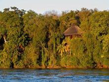lawns on the banks of the swift-flowing Zambezi River offers colonial respite in the heart of Africa.