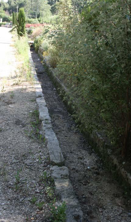 Figure 5. South aqueduct la burlande channel downstream of basin.