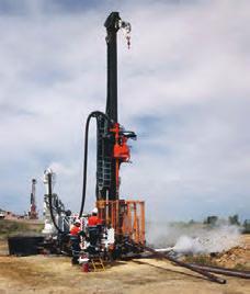 The medium-size LX11 is an addition to the existing line of Boart Longyear multi-purpose drilling rigs - the LX6 and the LX16.