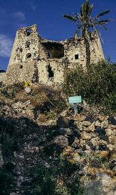 It is a monumental medieval fourstory fortress, now deserted for more than a century and on the verge of collapse.