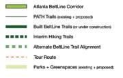 Through the development of a new transit system, multi-use trails,