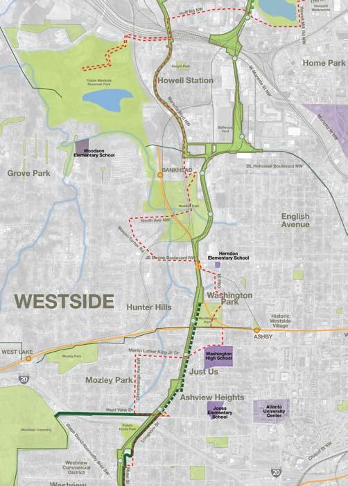 Map 3 Westside I-20 to W.