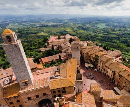 p5 Full Day Siena and San Gimignano Tour p6 Full Day Cinque Terre FULL DAY CAR AT DISPOSAL FOR MAX 8 HOURS HALF DAY LOCAL IN SIENA MAX 2.