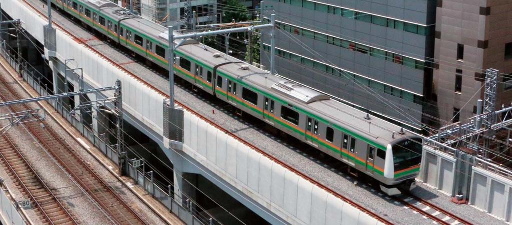 REVIEW OF OPERATIONS Transportation >Tokyo Metropolitan Area Network JR East s greatest strength is having a service area that includes the Tokyo metropolitan area, which accounts for about one-third