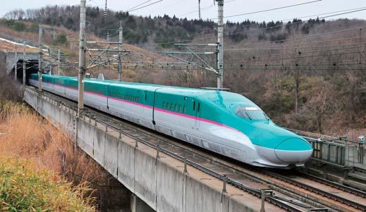 The Shinkansen network comprises the Tohoku Shinkansen, Joetsu Shinkansen, and Hokuriku Shinkansen lines as well as the Yamagata Shinkansen and Akita Shinkansen lines, which