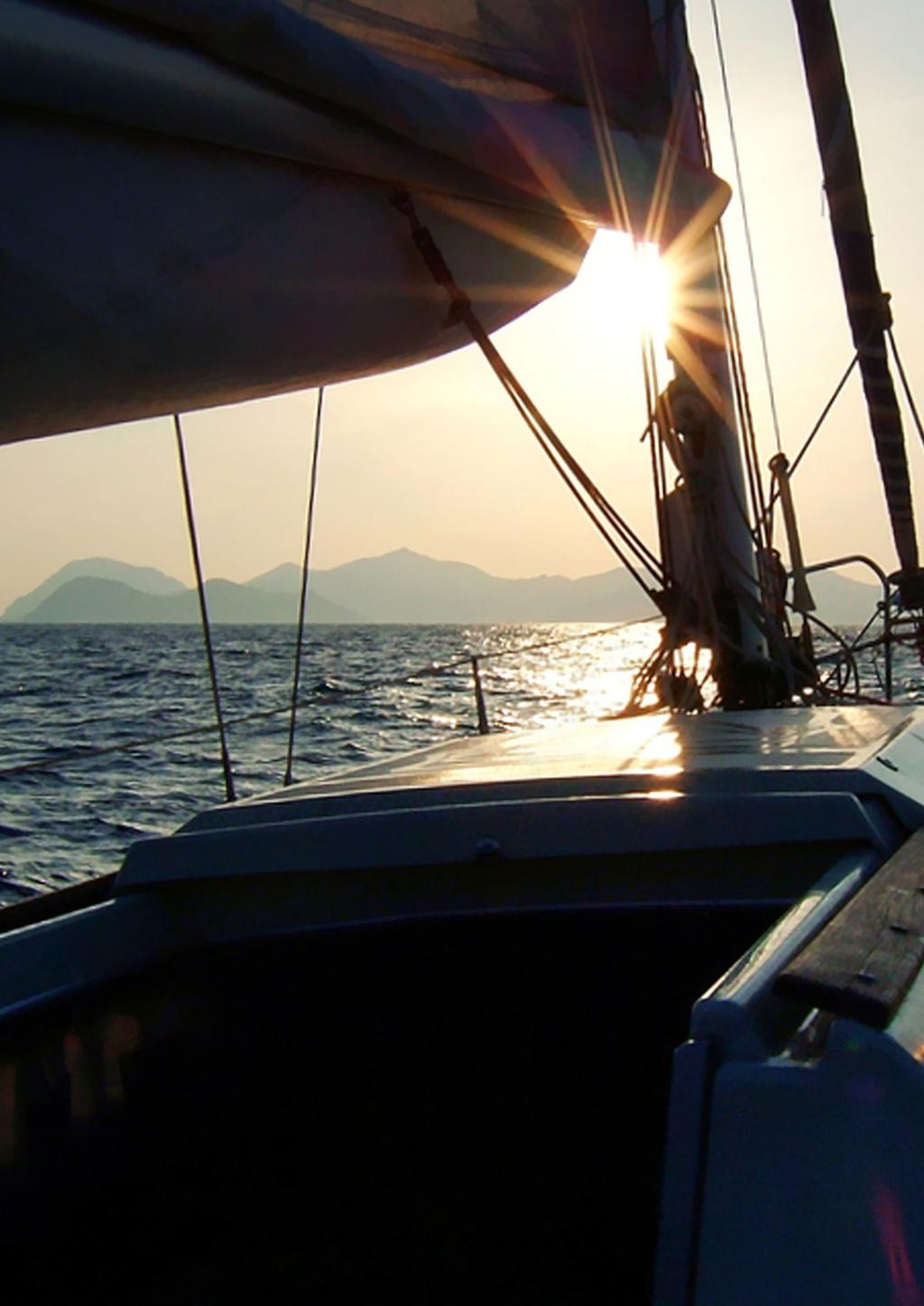 Sailing around Greece