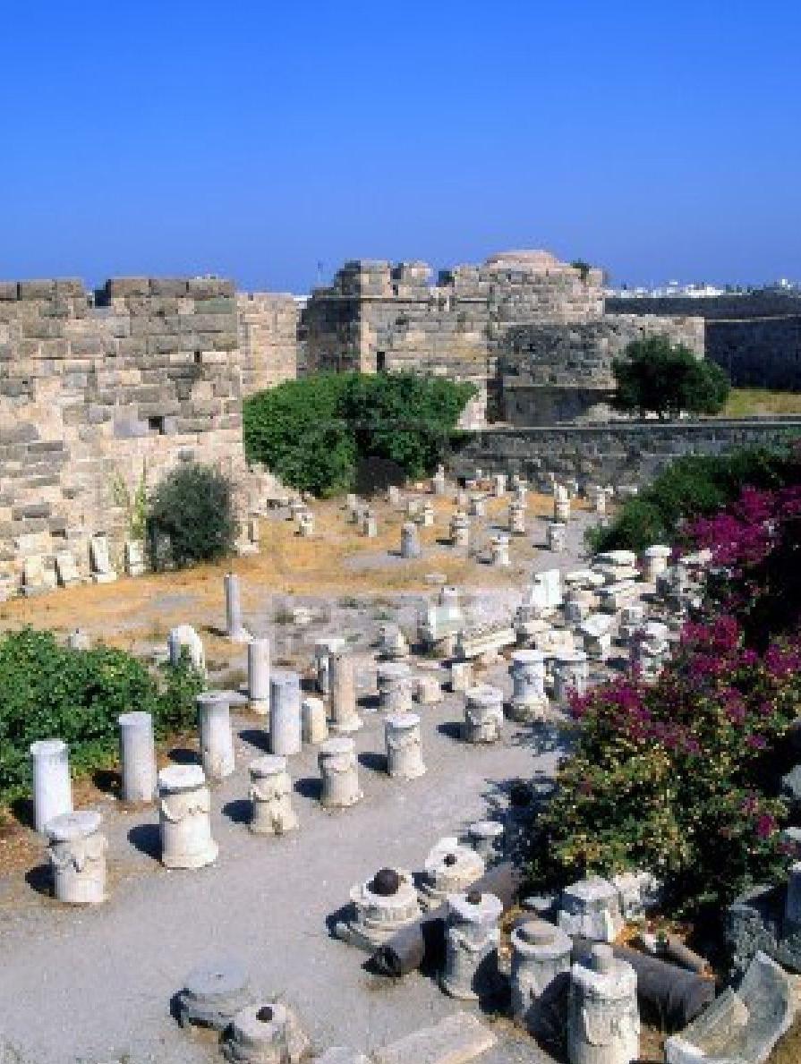 ancient healing center, as Kos is said to be the birth place of antiquity father of
