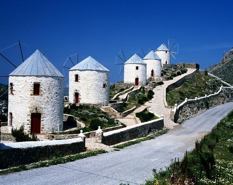 Leros has a long history, the signs of which are captured in the variety of